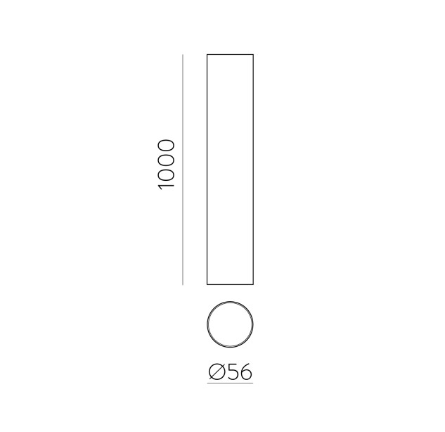 Zoom Lubinis šviestuvas 3764/100 Tekstūruotas juodas, LED GU10 8 W, CL.I