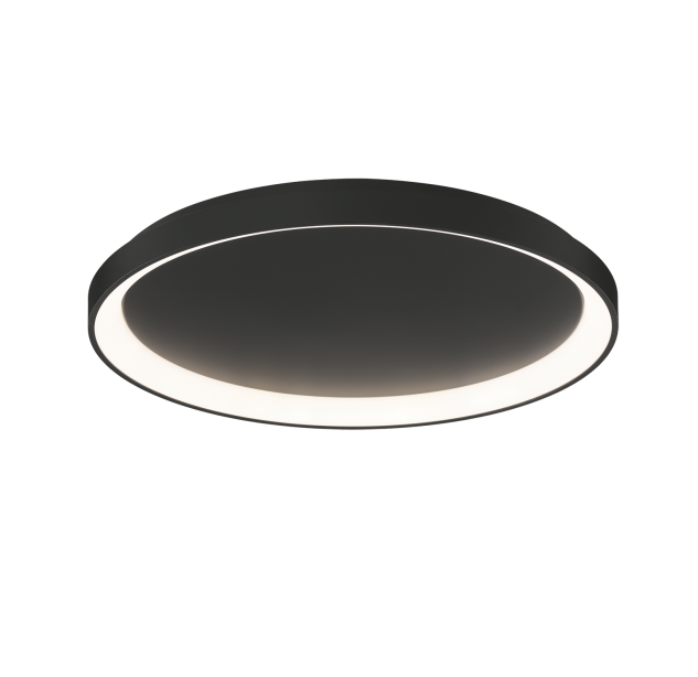 Grace lubinis šviestuvas 3848/58 Tekstūruotas juodas, LED 44 W 3960 lm, CRI90 CL.I, integruotas LED, 2700 K–3000 K–4000 K slankusis jungiklis