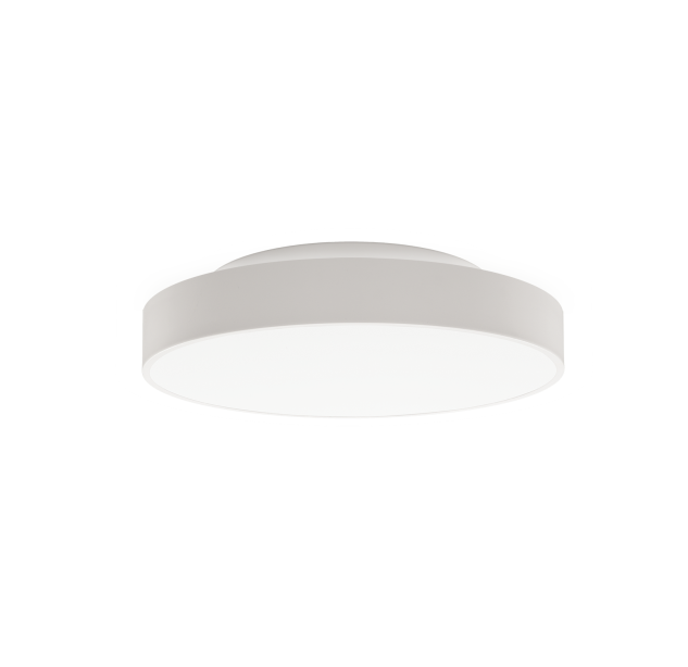 Lisboa Lubinis šviestuvas 3851/40 Tekstūruotas baltas, LED 31,5 W 2873 lm + 5 W 634 lm, CRI90 CL.I, 3000 K–4000 K Slankusis jungiklis, dim. DALI/Push, ON-DEMAND **