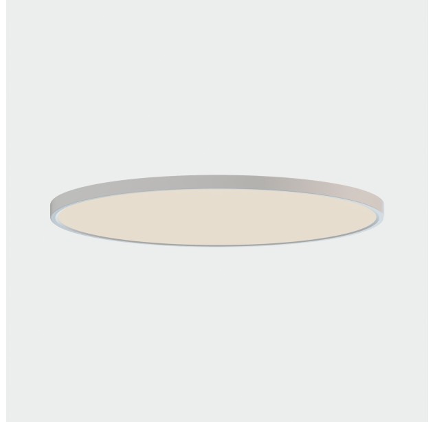 Koe lubinis šviestuvas %D8600mm tekstūruotas baltas, LED 45 W 5500 lm, CRI90 CL.II IP43, 3000 K–4000 K slankusis jungiklis