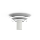 Parma lubinis šviestuvas „Smooth Matte White“, LED E27 15 W, CL.II IP44, be stiklinio gaubto