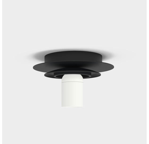 Parma lubinis šviestuvas, matinė juoda, LED E27 15 W, CL.II IP44, be stiklinio gaubto
