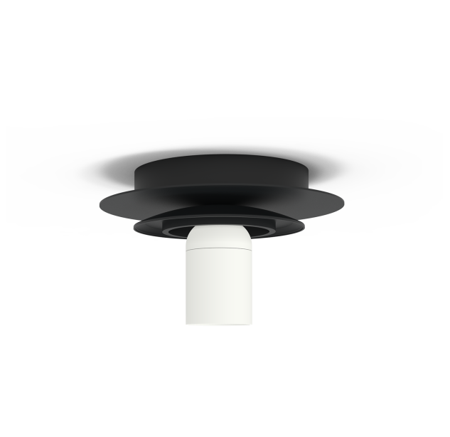 Parma lubinis šviestuvas, matinė juoda, LED E27 15 W, CL.II IP44, be stiklinio gaubto