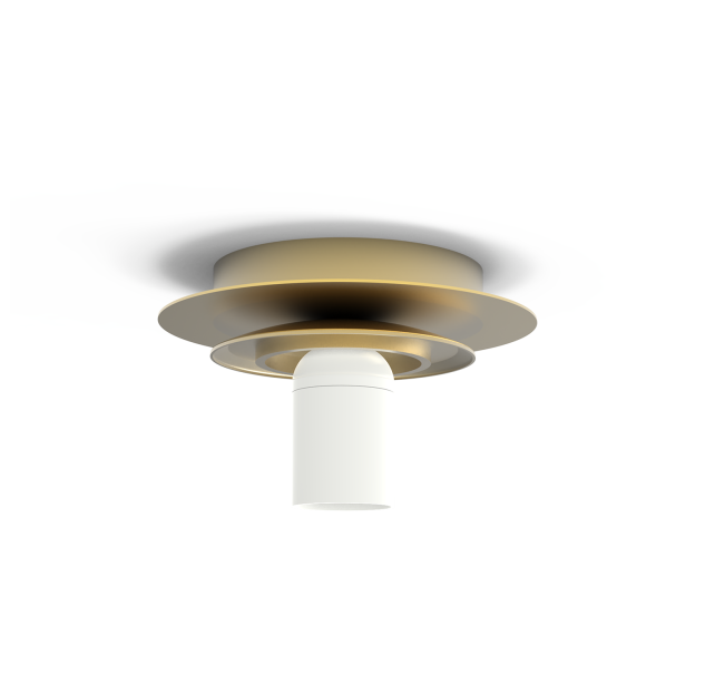 Parma lubinis šviestuvas, matinis antikinis auksas, LED E27 15 W, CL.II IP44, be stiklinio gaubto