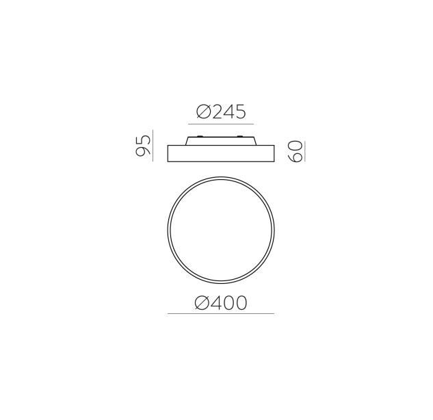 Roma Lubinis šviestuvas 3974/40 Tekstūruotas juodas, LED 35 W 2800 lm + 5 W 500 lm, CRI90 CL.I, integruotas LED, Kelvinas 2700 K–3000 K, slankusis jungiklis, dimerizavimas DALI/Push, mikroprizminis difuzorius, ON-DEMAND **