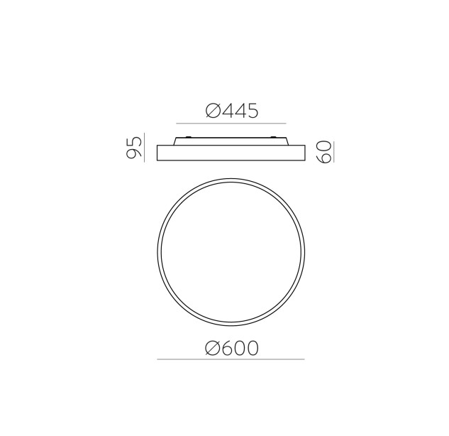 Roma Lubinis šviestuvas 3974/60 Tekstūruotas baltas, LED 65 W 6000 lm + 9 W 760 lm, CRI90 CL.I, integruotas LED, Kelvinas 2700 K–3000 K, slankusis jungiklis, dimerizatorius, mikroprizminis difuzorius, ON-DEMAND **