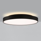 Roma Lubinis šviestuvas 3974/60 Tekstūruotas juodas, LED 65 W 6000 lm + 9 W 760 lm, CRI90 CL.I, integruotas LED, Kelvinas 2700 K–3000 K, slankusis jungiklis, mikroprizminis difuzorius