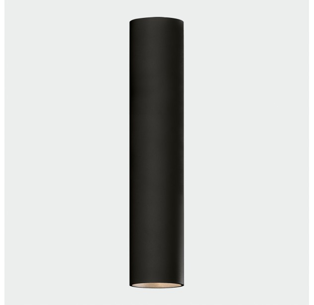 Vamzdinis lubų šviestuvas 3986/60 %D860x300mm Tekstūruotas juodas, LED COB 12W 3000K 1430lm, CRI90 CL.I, Integruotas LED, Dim. DALI/Push, ON-DEMAND **