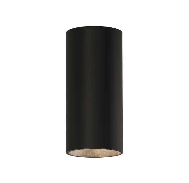 Vamzdinis lubų šviestuvas 3986/60 %D860x130mm Tekstūruotas juodas, LED COB 12W 2700K 1330lm, CRI90 CL.I, Integruotas LED, Dim. DALI/Push, ON-DEMAND **