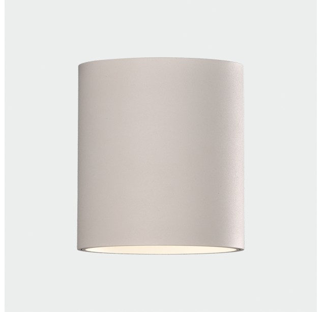 Vamzdinis lubų šviestuvas 3986/100 %D8100x130mm Tekstūruotas baltas, LED COB 18W 3000K 1985lm, CRI90 CL.I, Dim. Triac, ON-DEMAND **