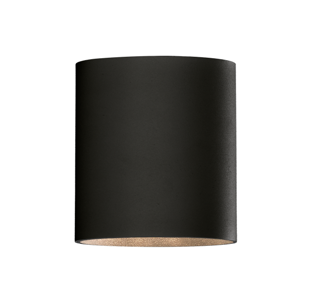Vamzdinis lubinis šviestuvas 3986/100 %D8100x130mm Tekstūruotas juodas, LED COB 18W 3000K 1985lm, CRI90 CL.I, Dim. Triac, ON-DEMAND **