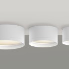 Tech Lubinis šviestuvas 3987/10 Tekstūruotas baltas, LED 9 W 1380 lm, CRI90 CL.I IP44, integruotas LED, 3000 K–4000 K slankusis jungiklis, dim. triakas, mikroprizminis difuzorius, ON-DEMAND **