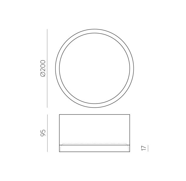 Tech Lubinis šviestuvas 3987/20 Tekstūruotas baltas, LED 25 W 3200 lm, CRI90 CL.I IP44, integruotas LED, 3000 K–4000 K slankusis jungiklis, mikroprizminis difuzorius