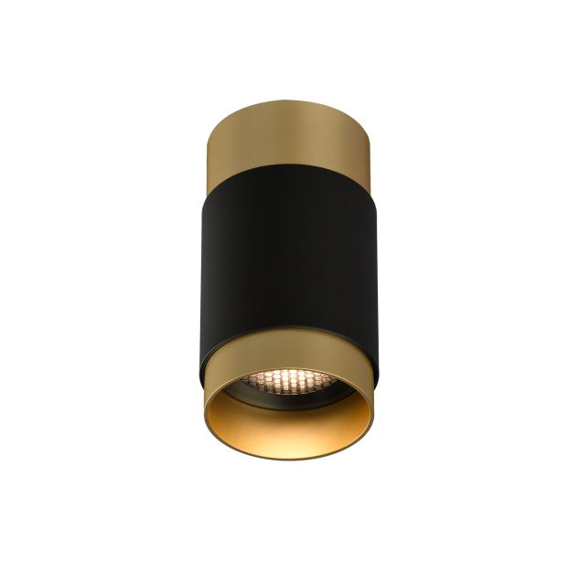 „Lux“ lubinis šviestuvas 3989/60 %D860x130mm Tech Gold/Black, LED COB 12W 4000K 1550lm, CRI90 CL.I, integruotas LED, ON-DEMAND **