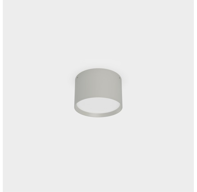Alis Lubinis šviestuvas %D8100 mm Tekstūruotas baltas, LED 9 W 1408 lm, CRI90 CL.I IP44, 2700 K–4000 K Slankusis jungiklis