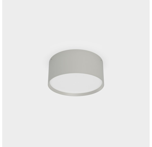 Alis Lubinis šviestuvas %D8150 mm Tekstūruotas baltas, LED 18 W 2420 lm, CRI90 CL.I IP44, 2700 K–4000 K Slankusis jungiklis