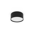 Alis Lubinis šviestuvas %D8150 mm Tekstūruotas juodas, LED 18 W 2420 lm, CRI90 CL.I IP44, 2700 K–4000 K Slankusis jungiklis