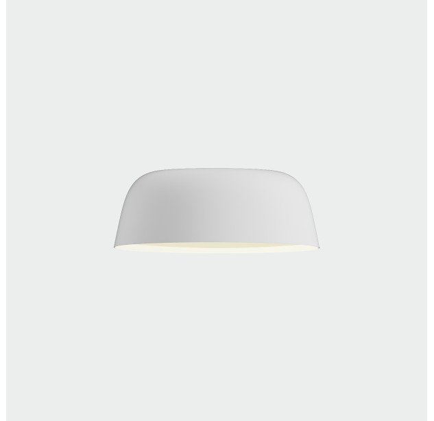Oslo lubų šviestuvas %D8410 mm, tekstūruotas baltas, LED 22 W, 2580 lm, CRI90, CL.I, 2700 K–3000 K–4000 K, slankusis jungiklis