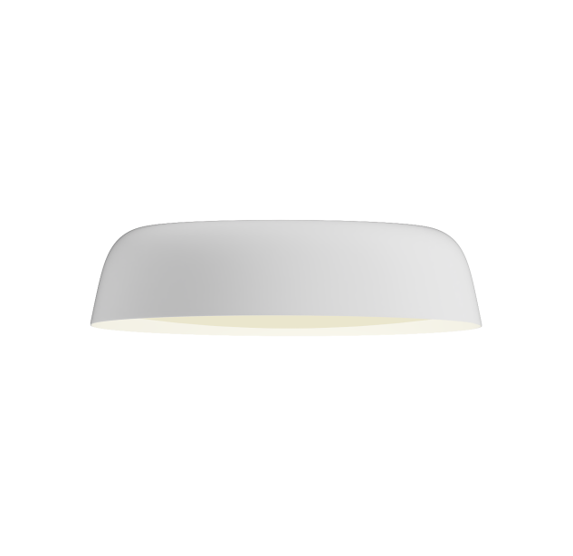Oslo lubinis šviestuvas %D8600mm tekstūruotas baltas, LED 38W 4840lm, CRI90 CL.I, 2700K-3000K-4000K slankusis jungiklis, dim. Triac, ON-DEMAND **