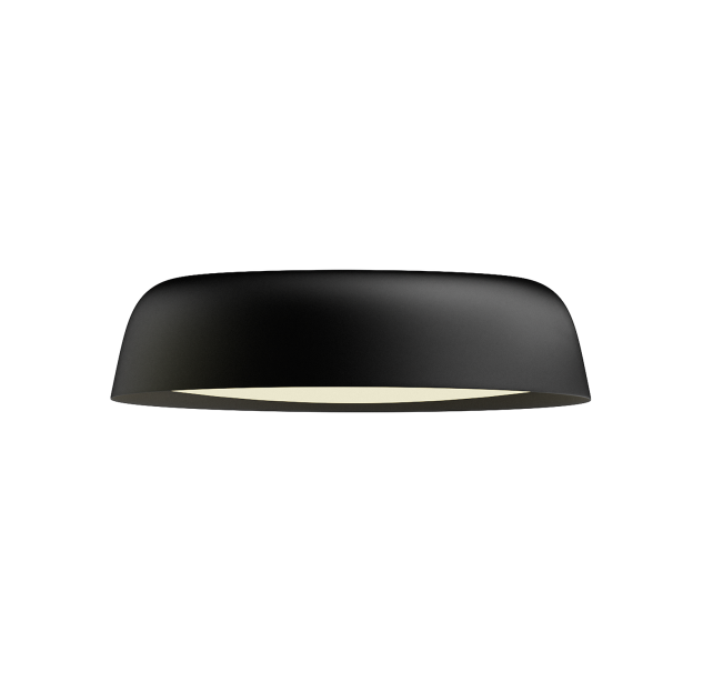 Oslo lubinis šviestuvas %D8600mm tekstūruotas juodas, LED 38 W 4840 lm, CRI90 CL.I, 2700 K–3000 K–4000 K slankusis jungiklis, dim. DALI/Push, ON-DEMAND **