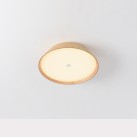 Cora lubinis šviestuvas %D8335 mm ąžuolas/tekstūruota balta, LED 25 W 2375 lm, CRI90 CL.I, Kelvinas 2700 K–3000 K, slankusis jungiklis, dim. Triac, ON-DEMAND **
