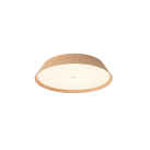 Cora lubinis šviestuvas %D8425 mm ąžuolas/tekstūruota balta, LED 38 W 3610 lm, CRI90 CL.I, Kelvinas 2700 K–3000 K, slankusis jungiklis