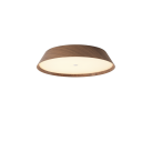 Cora lubinis šviestuvas %D8425 mm, riešutmedžio spalvos/tekstūruota juoda, LED 38 W, 3610 lm, CRI 90, CL.I, 2700–3000 K, slankusis jungiklis, dimeriavimas, DALI/spaudimo mygtukas, ON-DEMAND **