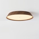 Cora lubinis šviestuvas %D8610 mm, riešutmedžio spalvos/tekstūruota juoda, LED 50 W, 4750 lm, CRI 90, CL.I, 2700–3000 K, slankusis jungiklis, dimeriavimas, DALI/Push, ON-DEMAND **