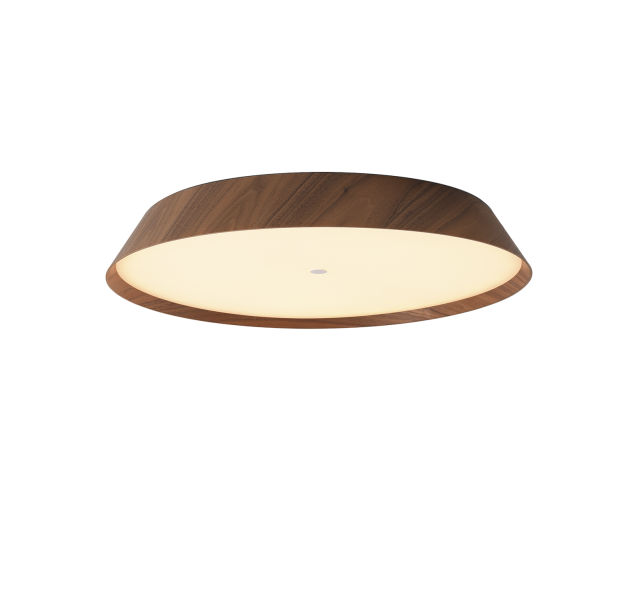 Cora lubinis šviestuvas %D8610mm riešutmedžio/tekstūruotos juodos spalvos, LED 50 W 4750 lm, CRI90 CL.I, Kelvinas 2700 K–3000 K, slankusis jungiklis, dim. triakas, ON-DEMAND **