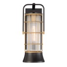 Sieninis lauko šviestuvas RIVAMAR 40W E27 IP44 QN-RIVAMAR-M-BLK-GD Sieninis lauko šviestuvas RIVAMAR 40W E27 IP44 QN-RIVAMAR-M-BLK-GD