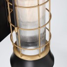 Sieninis lauko šviestuvas RIVAMAR 40W E27 IP44 QN-RIVAMAR-M-BLK-GD Sieninis lauko šviestuvas RIVAMAR 40W E27 IP44 QN-RIVAMAR-M-BLK-GD