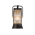 Sieninis lauko šviestuvas RIVAMAR 40W E27 IP44 QN-RIVAMAR-S-BLK-GD Sieninis lauko šviestuvas RIVAMAR 40W E27 IP44 QN-RIVAMAR-S-BLK-GD
