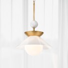 Pakabinamas šviestuvas SAUCER 40W E27 QN-SAUCER-1P-M-AB-OPAL