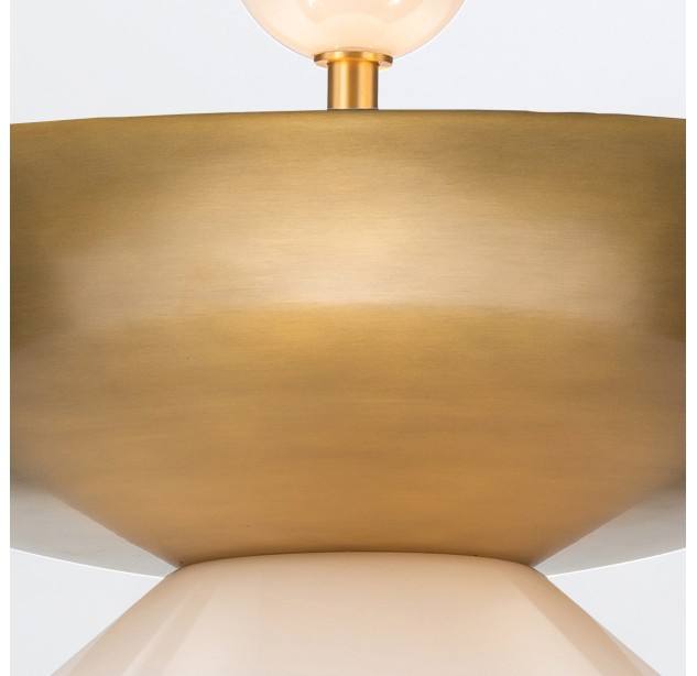 Pakabinamas šviestuvas SAUCER 40W E14 QN-SAUCER-4P-L-AB-OPAL Pakabinamas šviestuvas SAUCER 40W E14 QN-SAUCER-4P-L-AB-OPAL