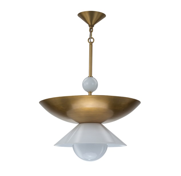Pakabinamas šviestuvas SAUCER 40W E14 QN-SAUCER-4P-L-AB-OPAL Pakabinamas šviestuvas SAUCER 40W E14 QN-SAUCER-4P-L-AB-OPAL