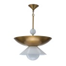 Pakabinamas šviestuvas SAUCER 40W E14 QN-SAUCER-4P-L-AB-OPAL Pakabinamas šviestuvas SAUCER 40W E14 QN-SAUCER-4P-L-AB-OPAL
