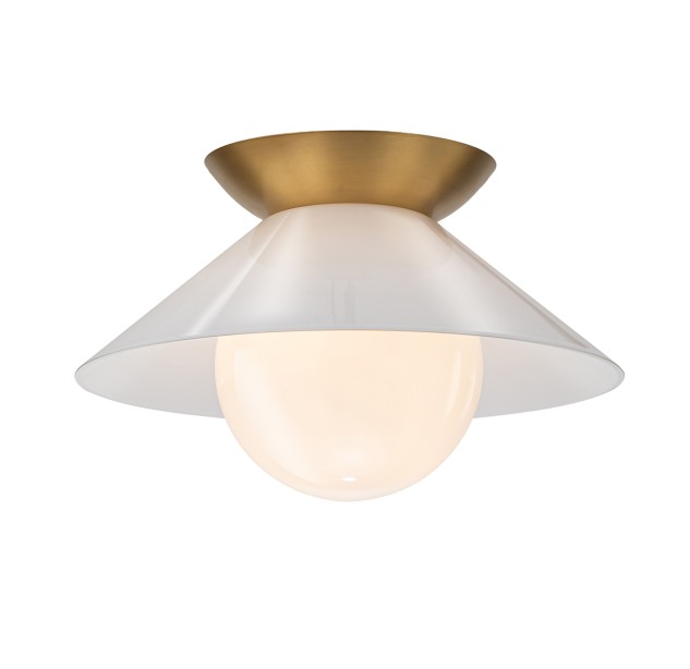 Lubinis šviestuvas SAUCER 40W E27 QN-SAUCER-FM-AB-OPAL Lubinis šviestuvas SAUCER 40W E27 QN-SAUCER-FM-AB-OPAL