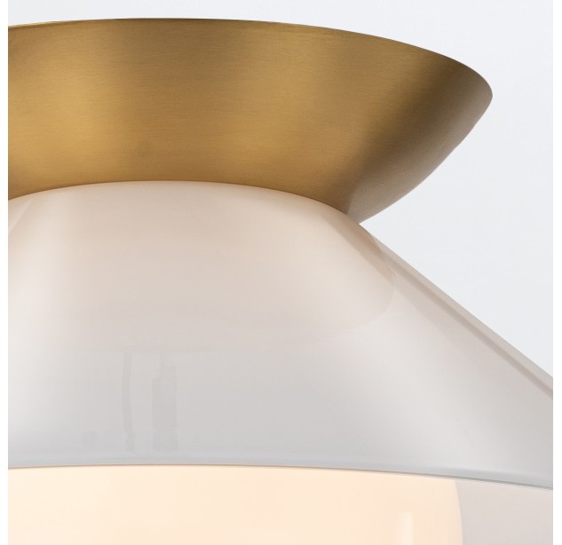 Lubinis šviestuvas SAUCER 40W E27 QN-SAUCER-FM-AB-OPAL Lubinis šviestuvas SAUCER 40W E27 QN-SAUCER-FM-AB-OPAL