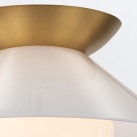 Lubinis šviestuvas SAUCER 40W E27 QN-SAUCER-FM-AB-OPAL Lubinis šviestuvas SAUCER 40W E27 QN-SAUCER-FM-AB-OPAL