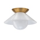Lubinis šviestuvas SAUCER 40W E27 QN-SAUCER-FM-AB-OPAL Lubinis šviestuvas SAUCER 40W E27 QN-SAUCER-FM-AB-OPAL