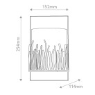 Sieninis šviestuvas SAWGRASS 60W E14 QN-SAWGRASS-WU-DG-O Sieninis šviestuvas SAWGRASS 60W E14 QN-SAWGRASS-WU-DG-O