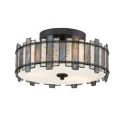 Lubinis šviestuvas SENTRY 40W E27 QZ-SENTRY-2SF-BK Lubinis šviestuvas SENTRY 40W E27 QZ-SENTRY-2SF-BK