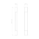 Sieninis šviestuvas PALERMO 600 LED 3000K 8.1W 1084021 Sieninis šviestuvas PALERMO 600 LED 3000K 8.1W 1084021
