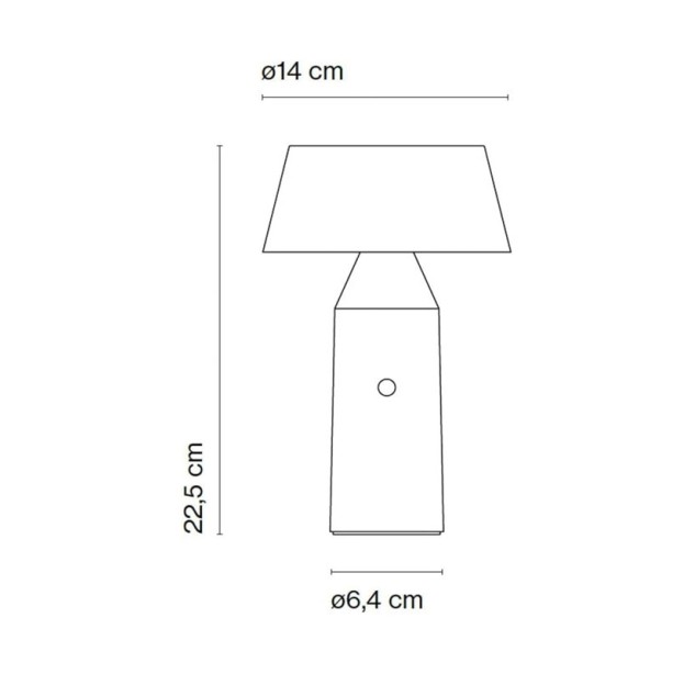 Stalinis šviestuvas BICOCA 2700K 5W A680-006