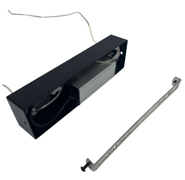Pakabinamas šviestuvas MIRROR 3000K 35W LP-999/1P S BK