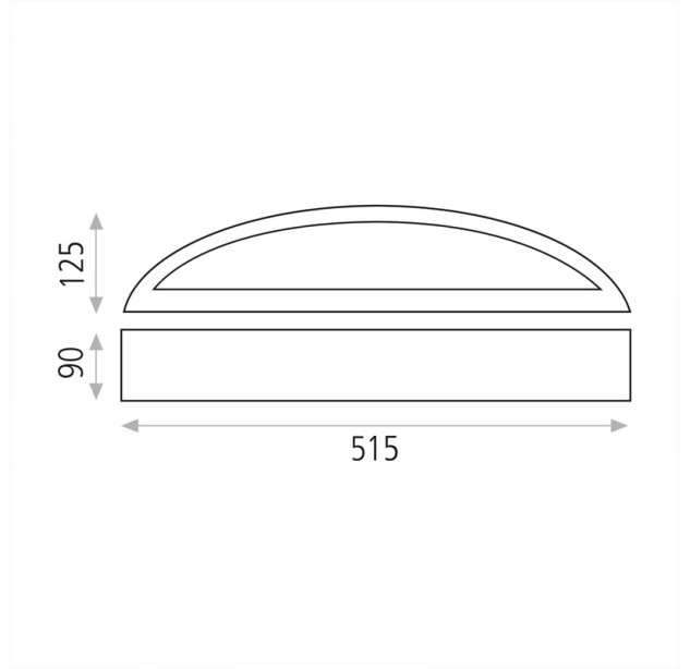 Sieninis šviestuvas ALBA A33863B Sieninis šviestuvas ALBA A33863B
