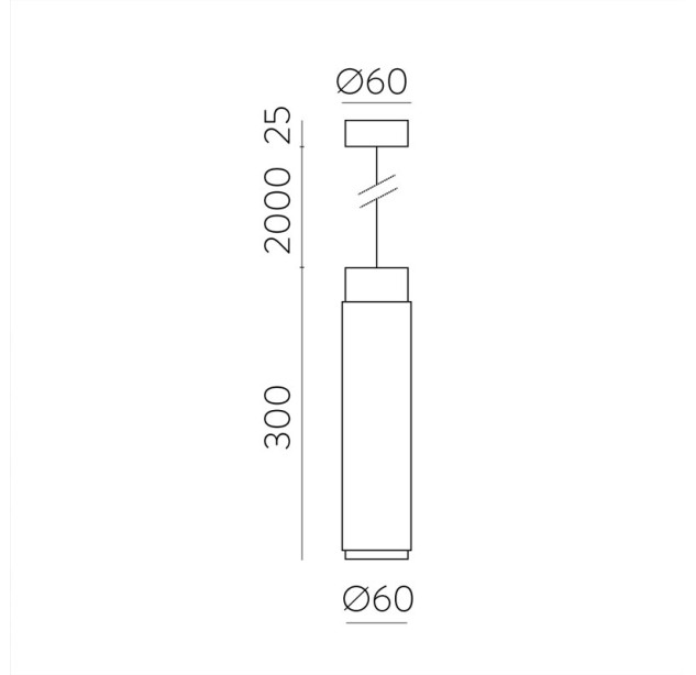 Pakabinamas šviestuvas LUX 3000K C3989000NN