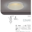 Įleidžiamas šviestuvas EINAR P35581B Įleidžiamas šviestuvas EINAR P35581B
