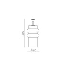 Stalinis šviestuvas ALMERIA 15W Integruotas LED S8213080NSP Stalinis šviestuvas ALMERIA 15W Integruotas LED S8213080NSP