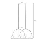 Pakabinamas šviestuvas UNA 1116L11_L Pakabinamas šviestuvas UNA 1116L11_L